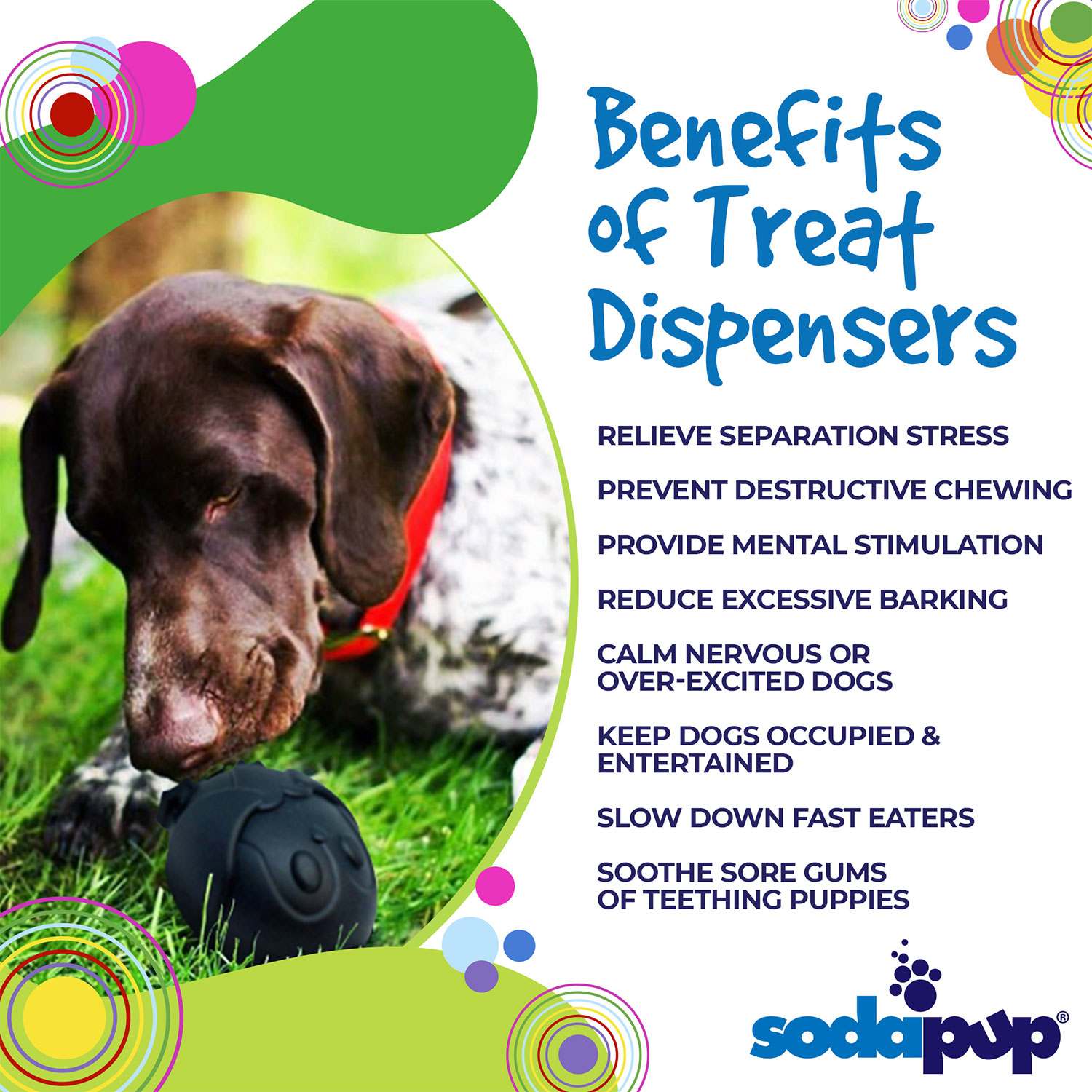 Penguin Durable Rubber Chew Toy & Treat Dispenser - Image 4