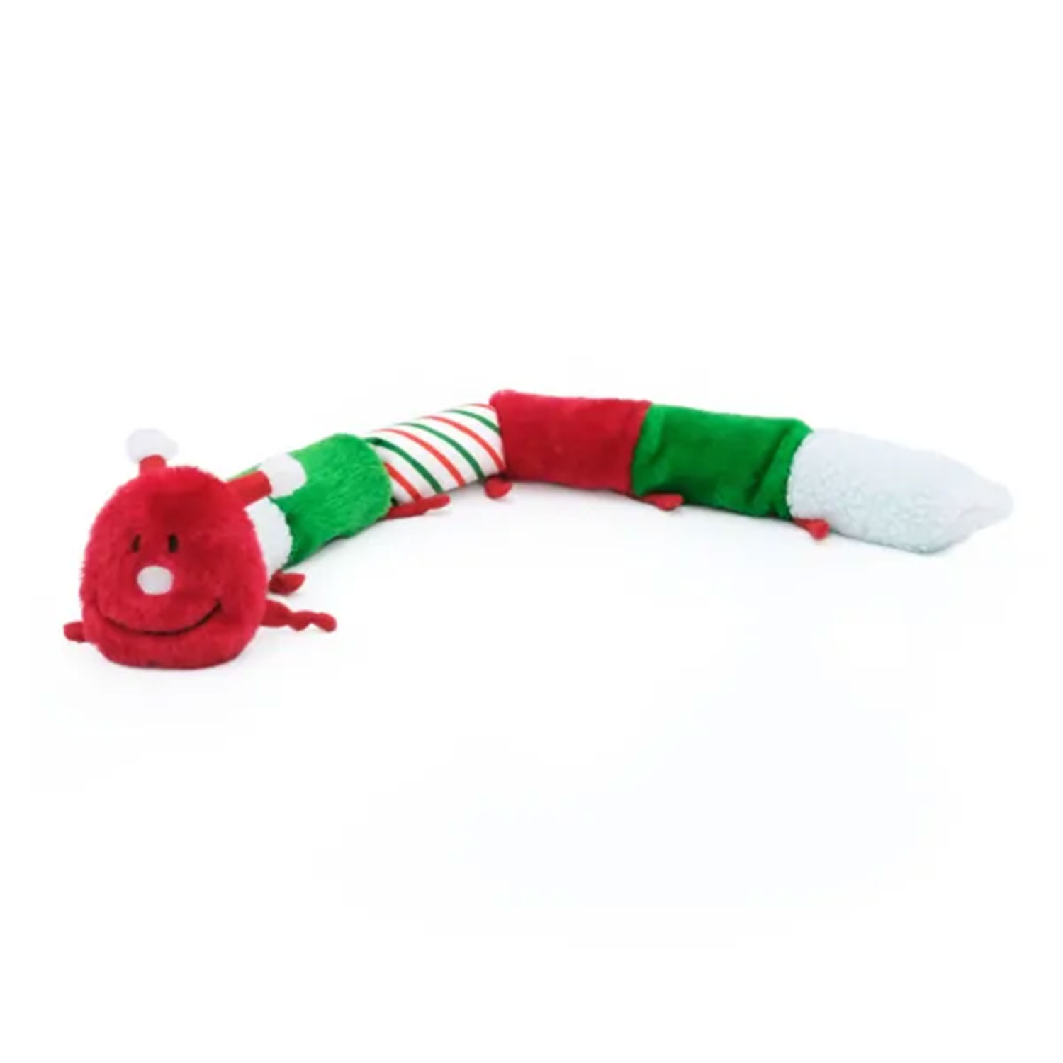 Holiday Caterpillar - Deluxe with 7 Squeakers