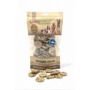 Canis Purus Cod Fish Rounds Natural Dog Treats