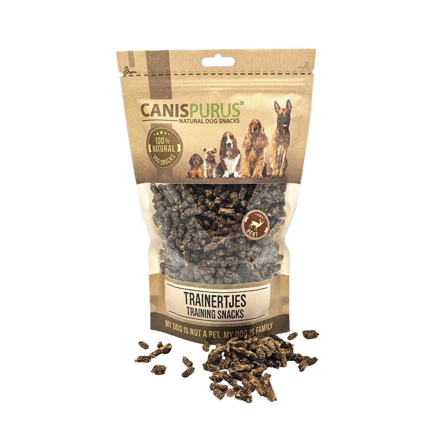 Canis Purus Trainers Treats Deer Single Ingredient Natural Dog Treats