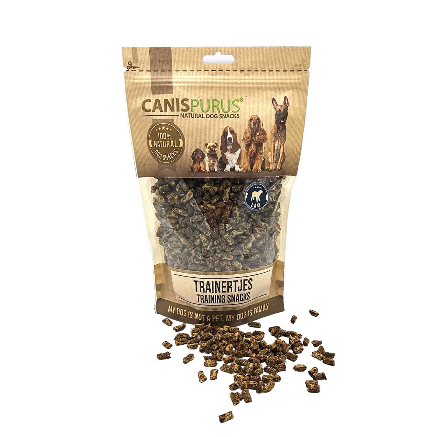 Canis Purus Trainers Treats Lamb Single Ingredient Natural Dog Treats