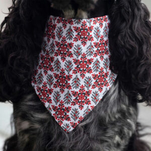 Bandana - Christmas Red Snowflakes