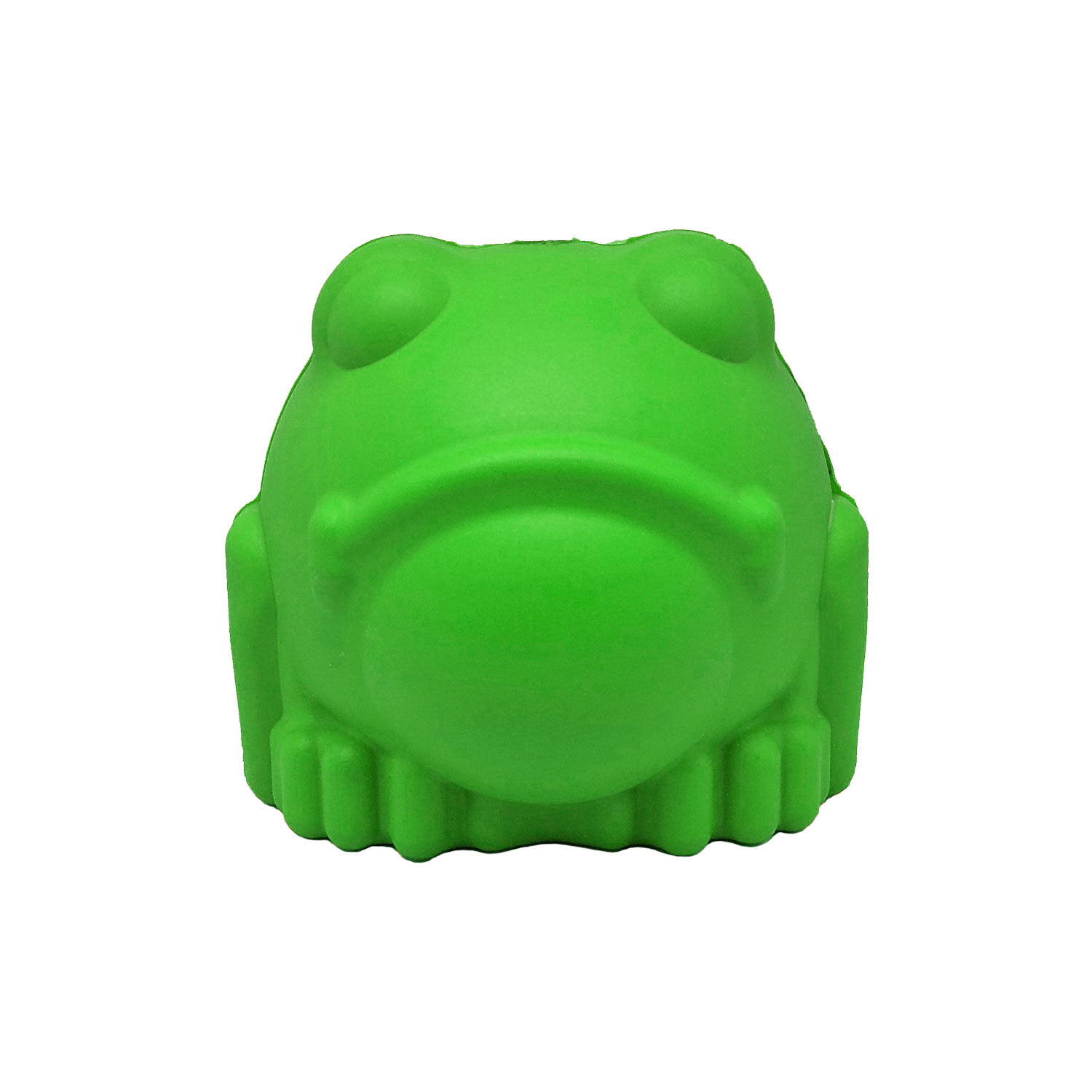 Bull Frog Durable Rubber Dog Chew Toy & Treat Dispenser