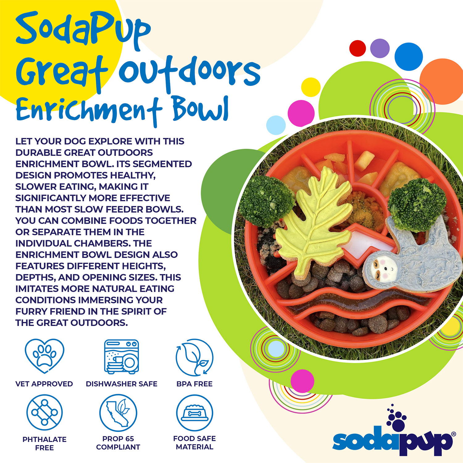 Great Outdoors Design eBowl Enrichment Slow Feeder Bowl for Dogs - Image 7