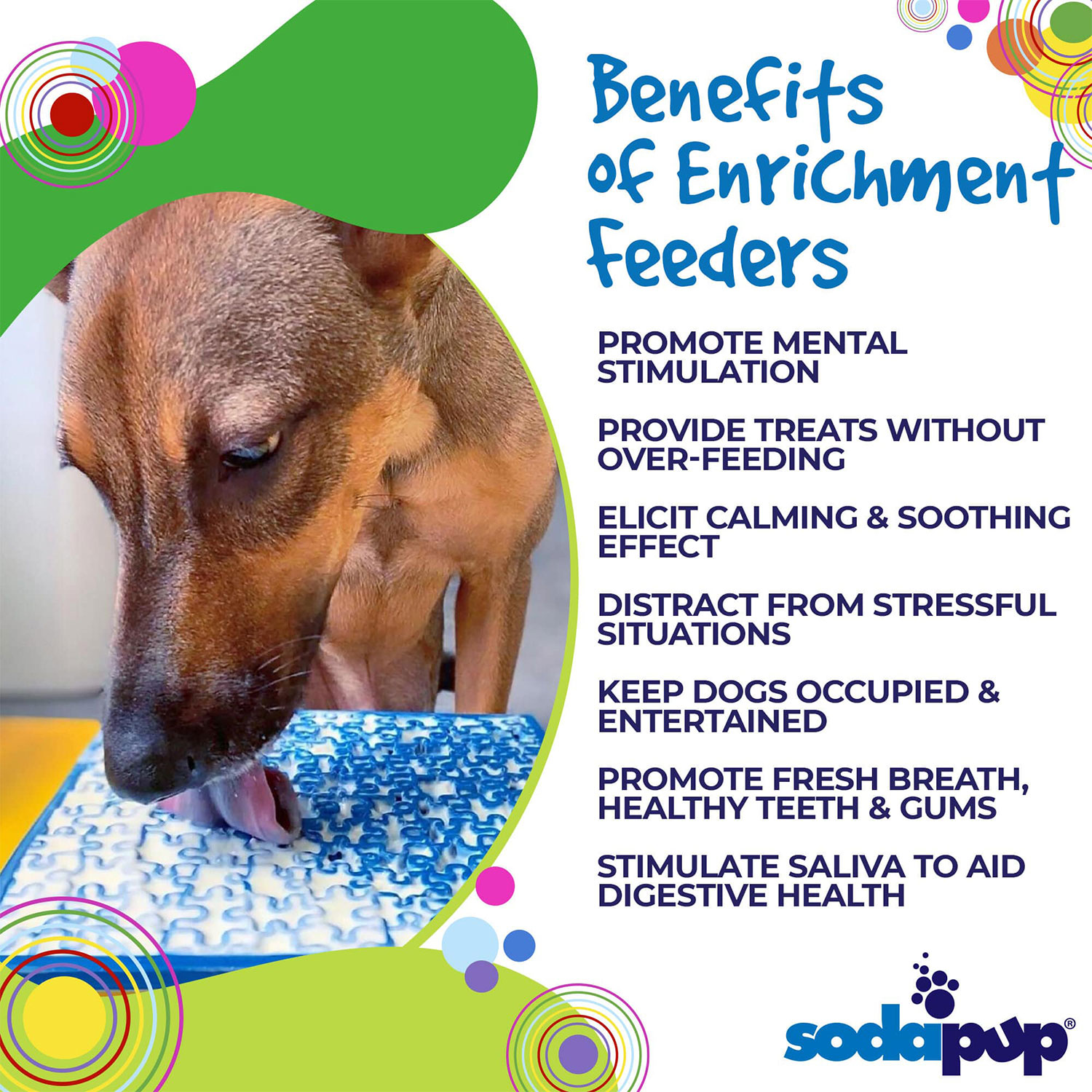 Jigsaw Design eMat Enrichment Lick Mat - Image 6