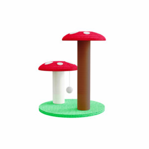 Ferribiella Mario World Mushroom Cat Tree