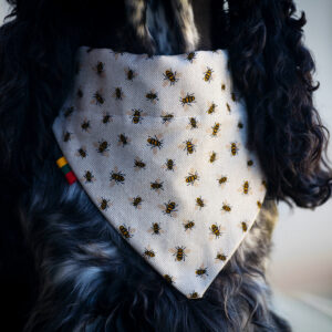 Ugne Winner Bees Dog Bandana Pet Accessories