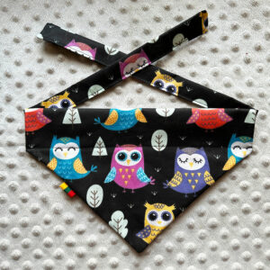 Ugne Winner Owls Dog Bandana Pet Accessories