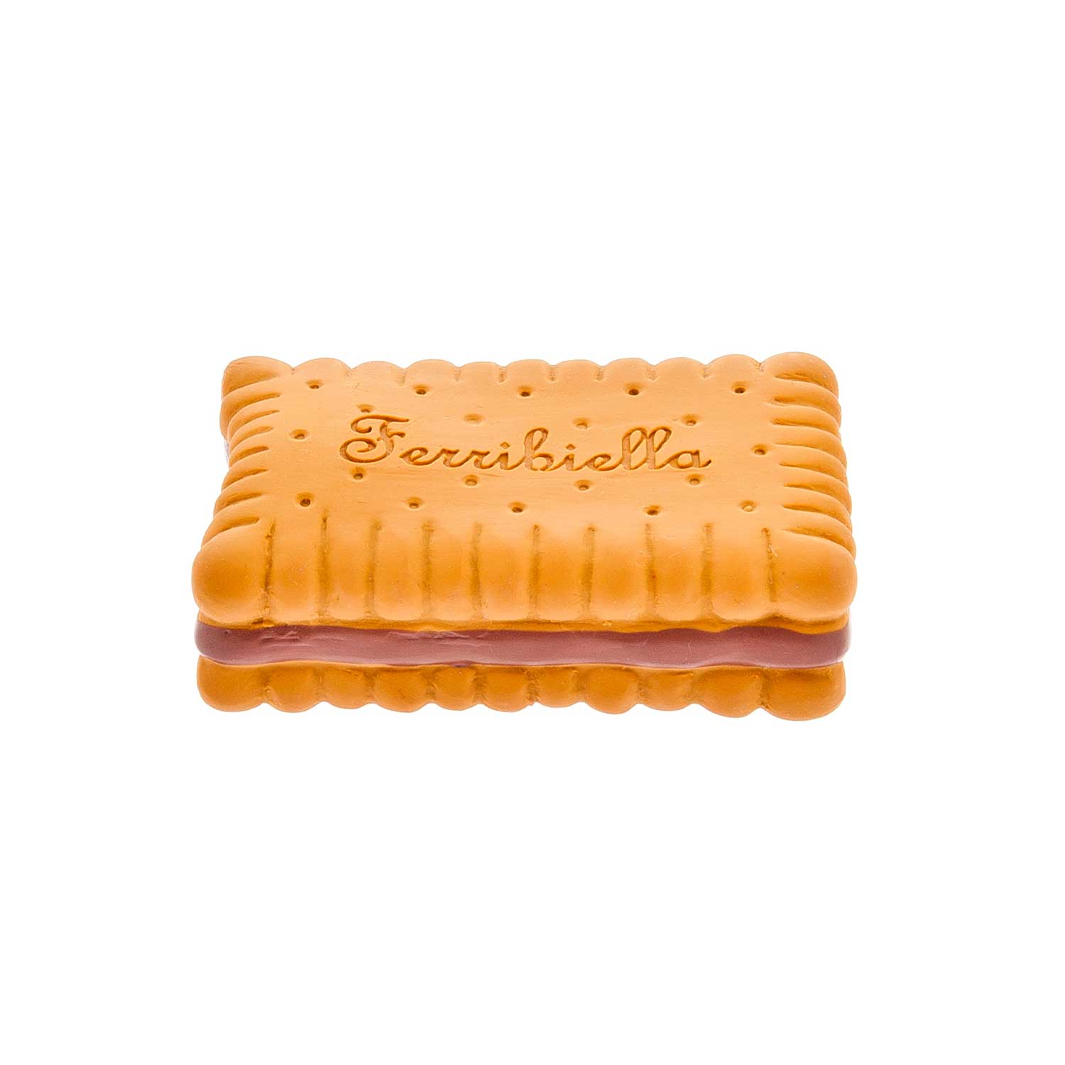 Ferribiella Biscuits Latex Dog Toy Orange TP923