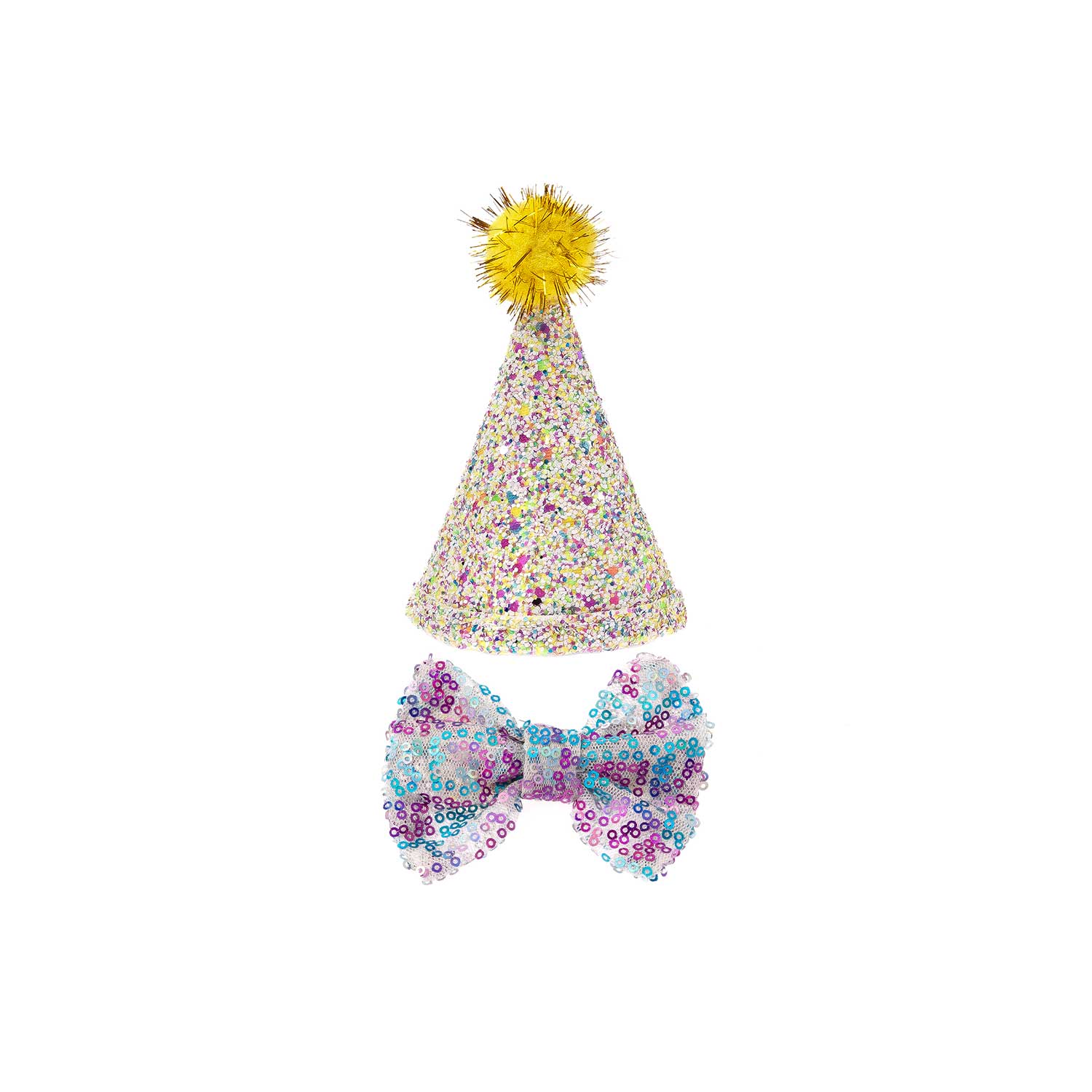 Ferribiella birthday Hat and bow tie for dog ABF234