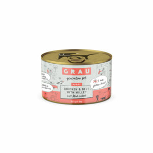 Grau Chicken & Beef with Millet Puppy Wet Food 200g