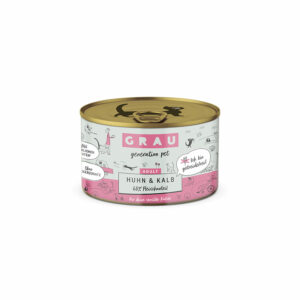 Grau Chicken & Veal Cat Wet Food Can 200g
