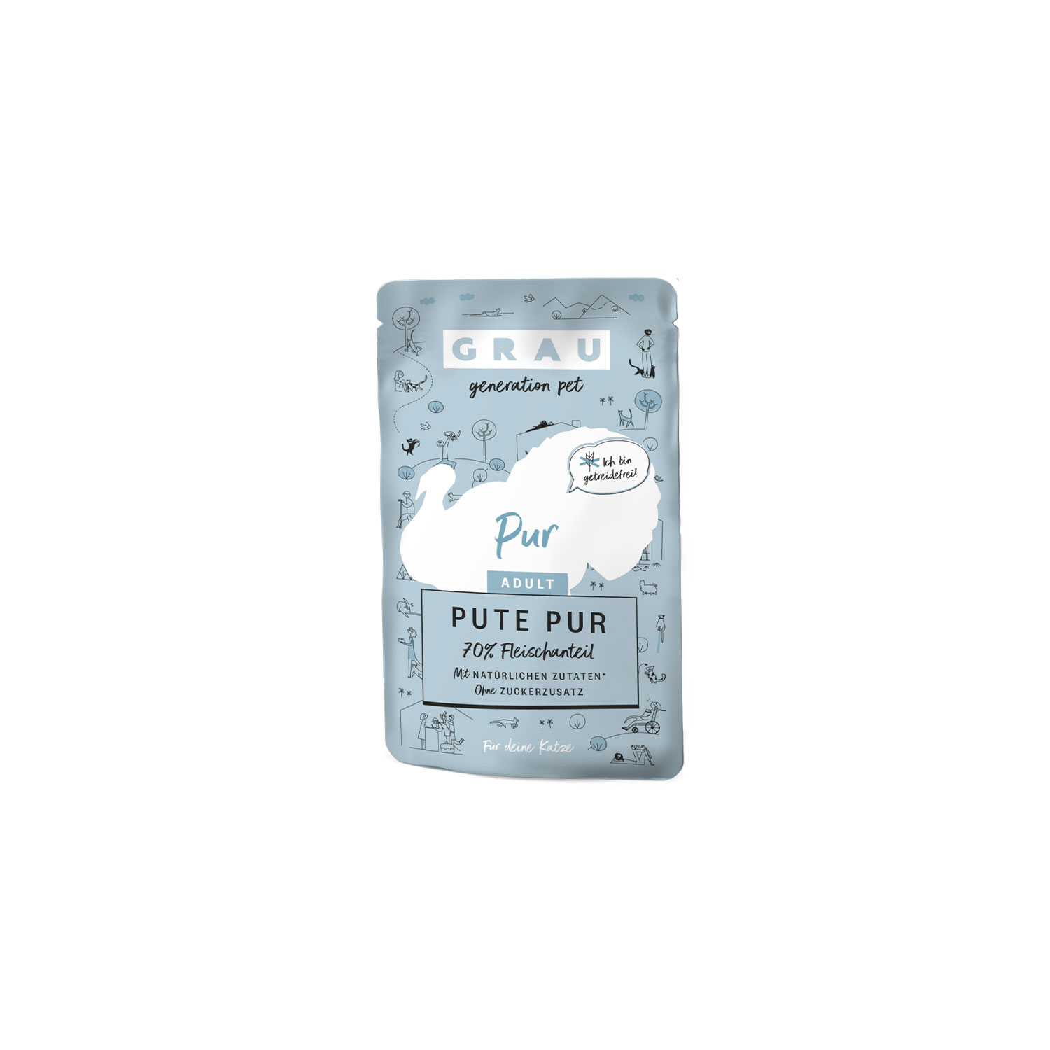 Grau Pure Turkey Cat Wet Food