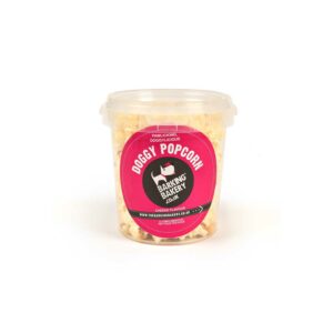 The Barking Bakery Doggy Cheesey Pupcorn Tub for Dogs