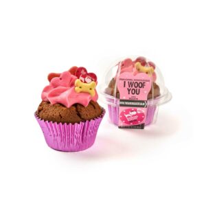The Barking Bakery I Woof You Valentines Woofin Dog Muffin