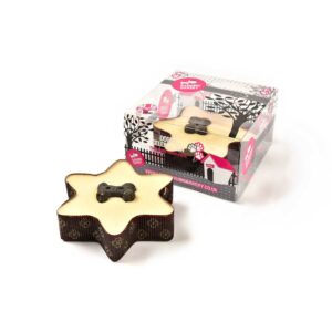 The Barking Bakery Yoghurt Topped Star Cake with bone for Dogs