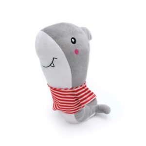 ZippyPaws Playful Pal Shelby the Shark Dog Toy ZP1069