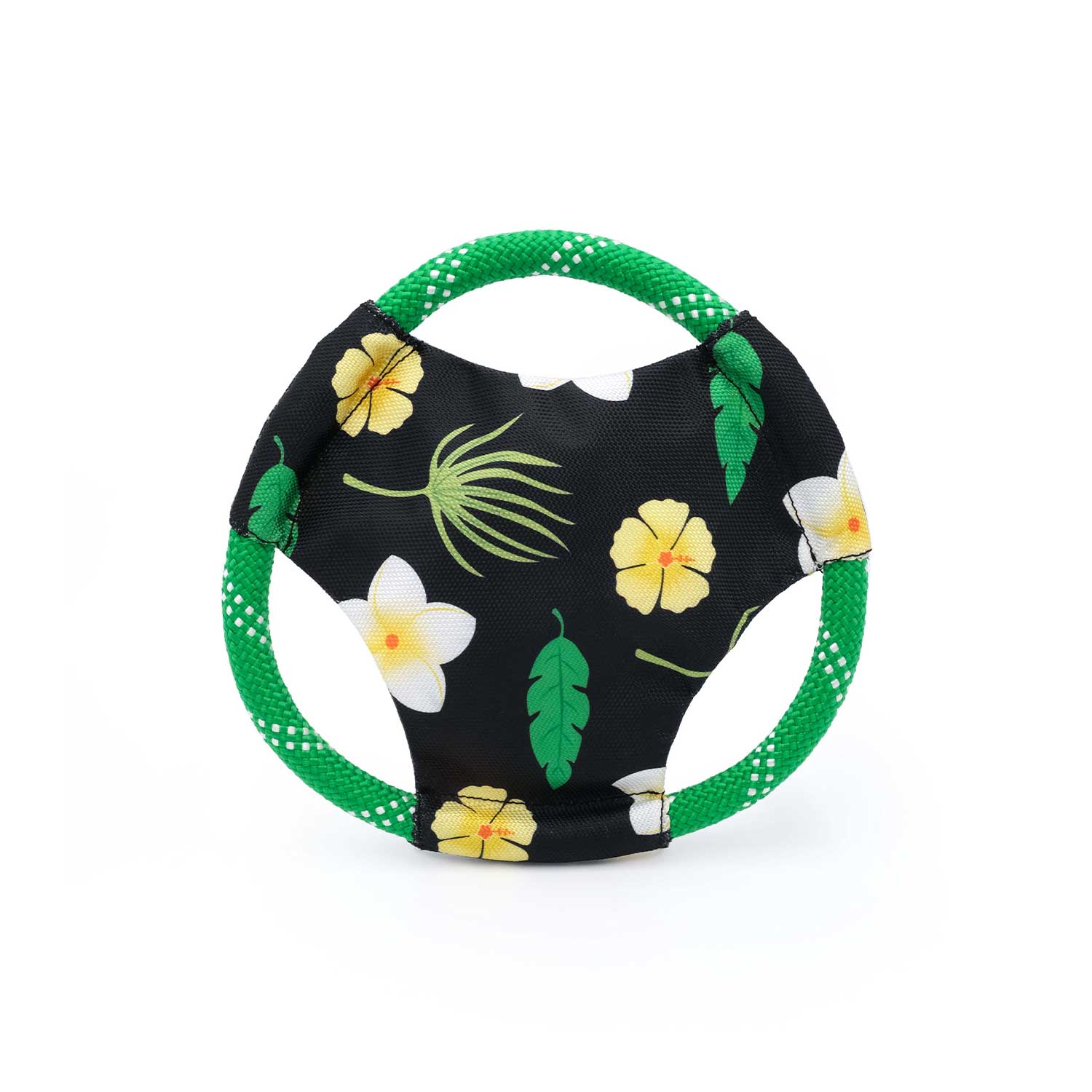 ZippyPaws Rope Gliderz Hawaiian Plumeria Dog Toy ZP478
