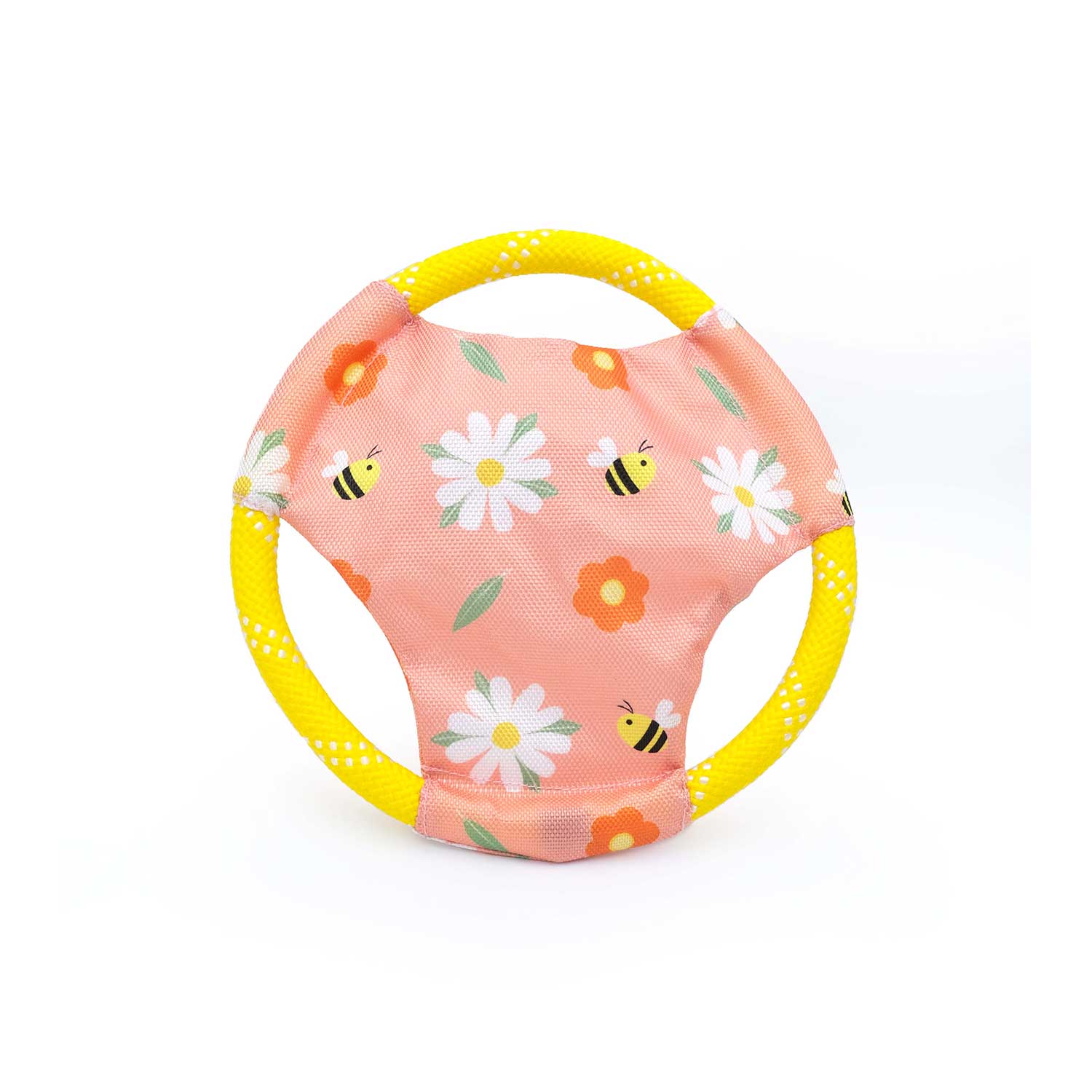 ZippyPaws Rope Gliderz Spring Daisy Dog Toy ZP477