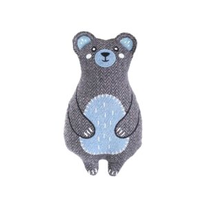 ZippyPaws ecoZippy Cotton Cuddler Bear Dog Toy ZP1435