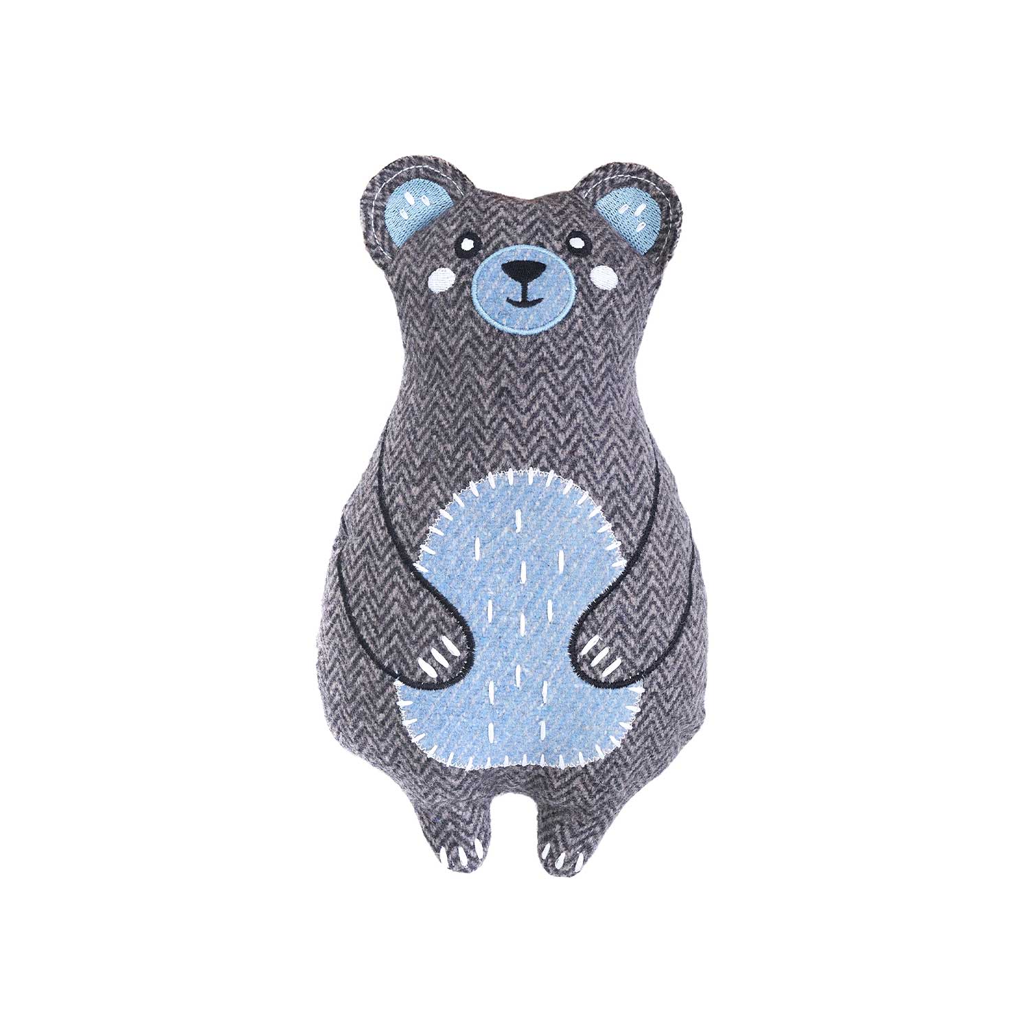 ZippyPaws ecoZippy Cotton Cuddler Bear Dog Toy ZP1435
