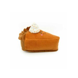 ZippyPaws NomNomz Pumpkin Pie Slice Dog Toy ZP1607