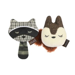 Pet Play Feline Friends Bandit Buddies Catnip Cat Toy Set