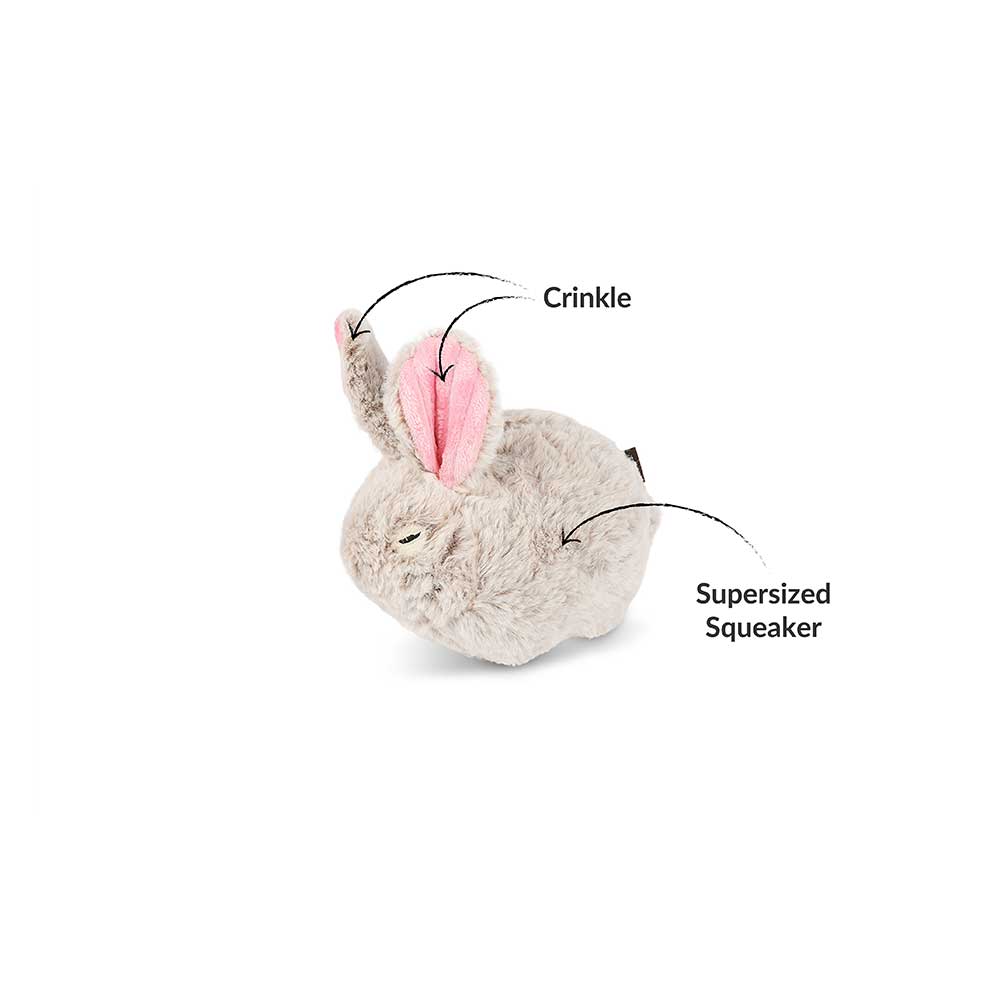 Pet Play Forest Friends Baxter the Bunny dog toy details