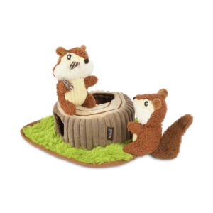 Pet Play Forest Friends Chippy and Cheeks the Chipmunks interactive dog toy