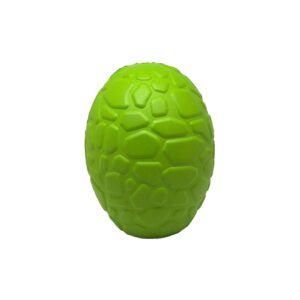 Sodapup Dinosaur Egg Durable Rubber Dog Chew Toy & Treat Dispenser