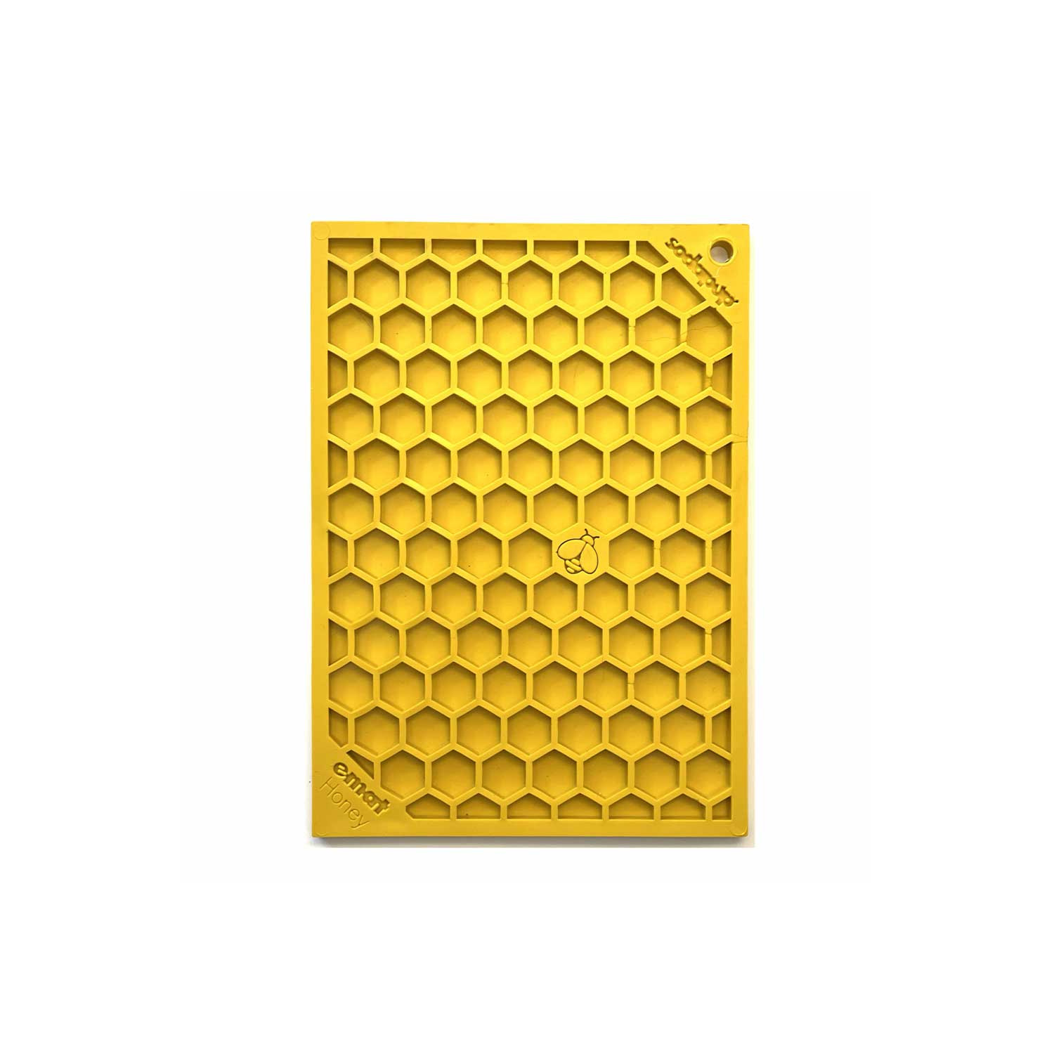 Sodapup Honeycomb Design eMat Enrichment Lick Mat for dogs and cats