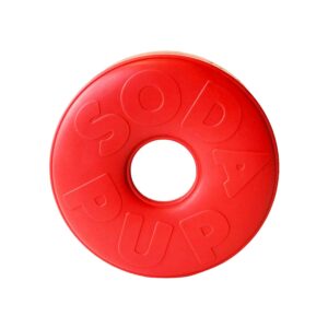 Sodapup Life Ring Durable Rubber Chew Toy & Treat Dispenser