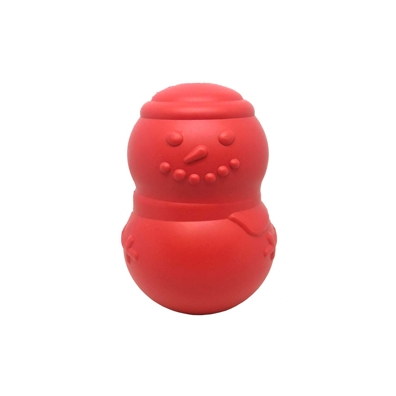 Sodapup Snowman Durable Rubber Chew & Treat Dispenser Dog Toy