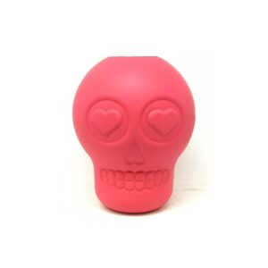 Sodapup Sugar Skull Durable Rubber Chew Toy & Treat Dispenser