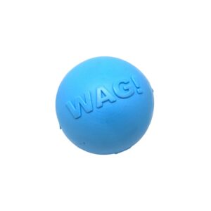 Sodapup Wag Ball Ultra Durable Synthetic Rubber Chew Toy & Floating Retrieving Toy