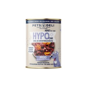 Pets Deli Hypo Care Horse with Sweet Potato & Safflower Oil Dog Wet Food 400g