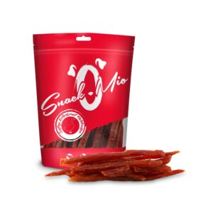 SnackOMio Duck Breast Fillet Strips Natural Dog Treats