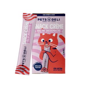 Pets Deli Snack Crème Krill with Scallops Cat Treats