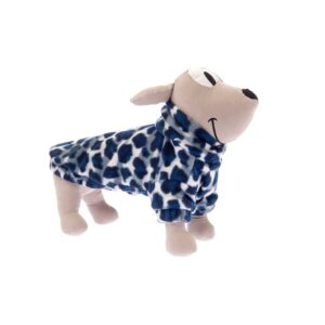 Ferribiella Pila Reversible Fleece Dog Sweater Blue