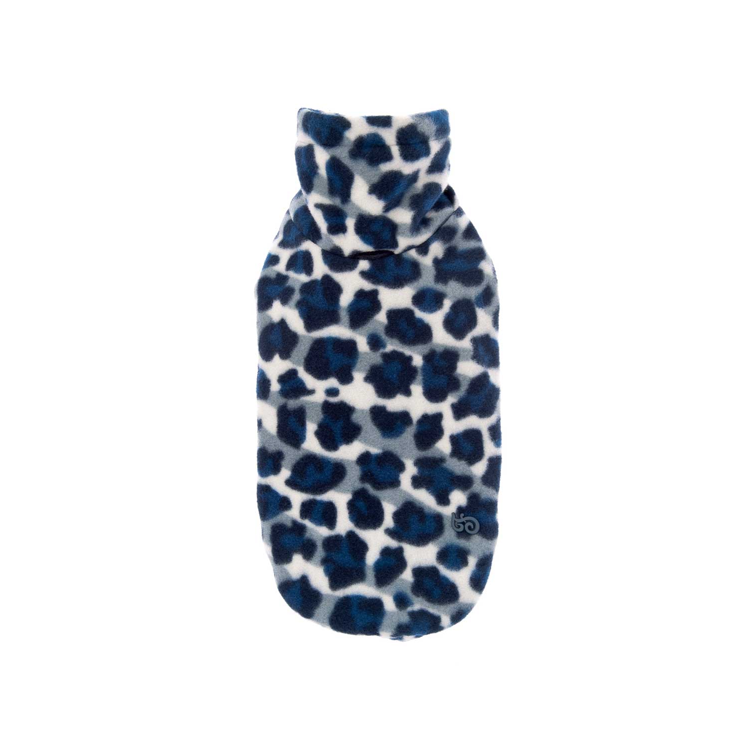 Ferribiella Pila Reversible Fleece Dog Sweater Blue Back