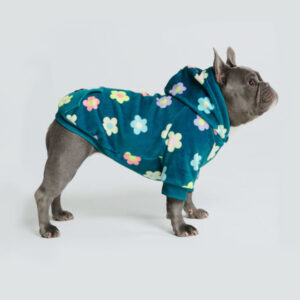 Spark Paws Daisy Dog Hoodie Green