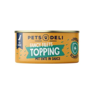 Pets Deli Fancy Fillets Topping with Duck