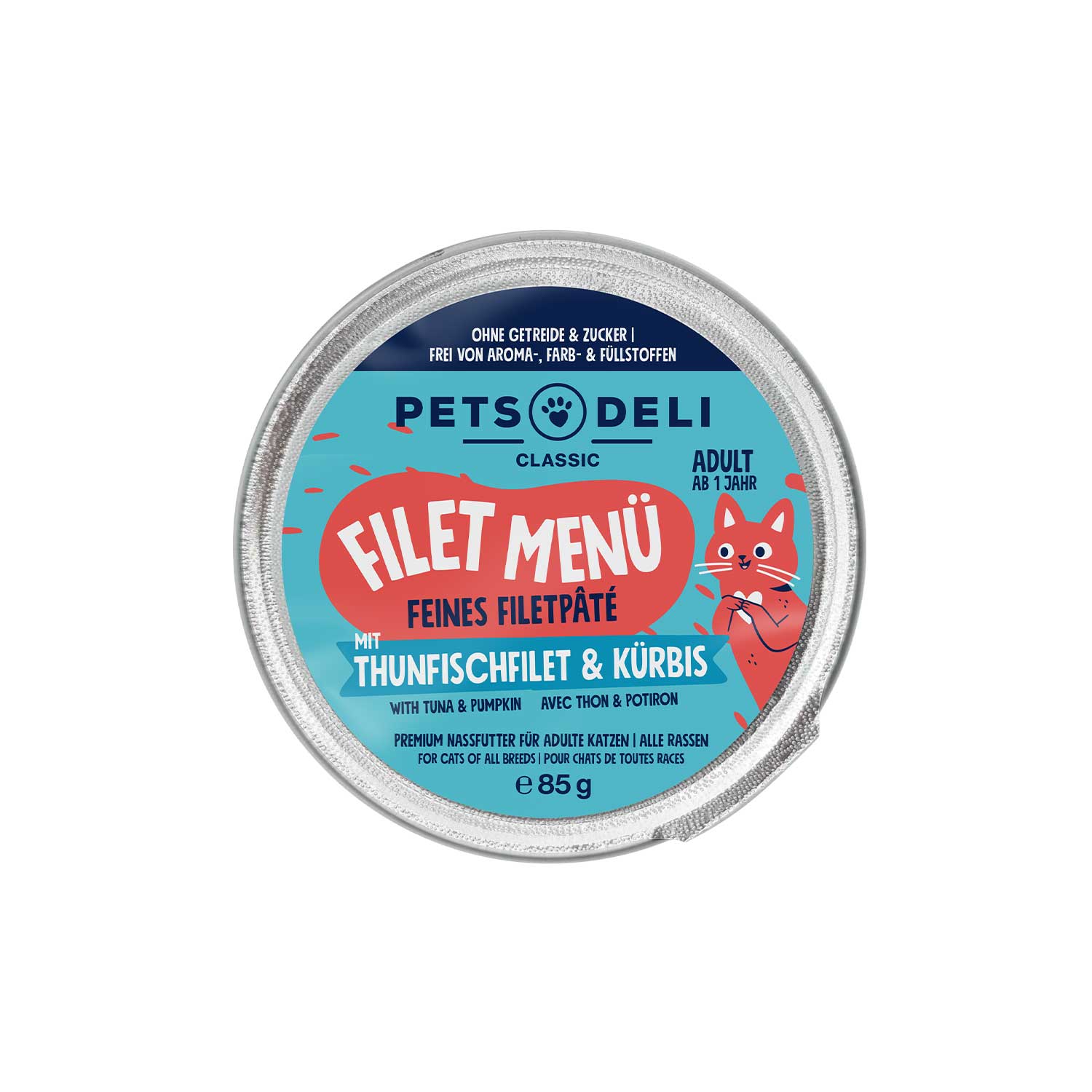 Pets Deli Filet Menu Tuna Fillet & Pumpkin Cat Wet Food