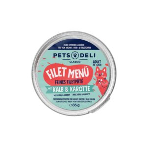 Pets Deli Filet Menu Veal & Carrot Cat Wet Food