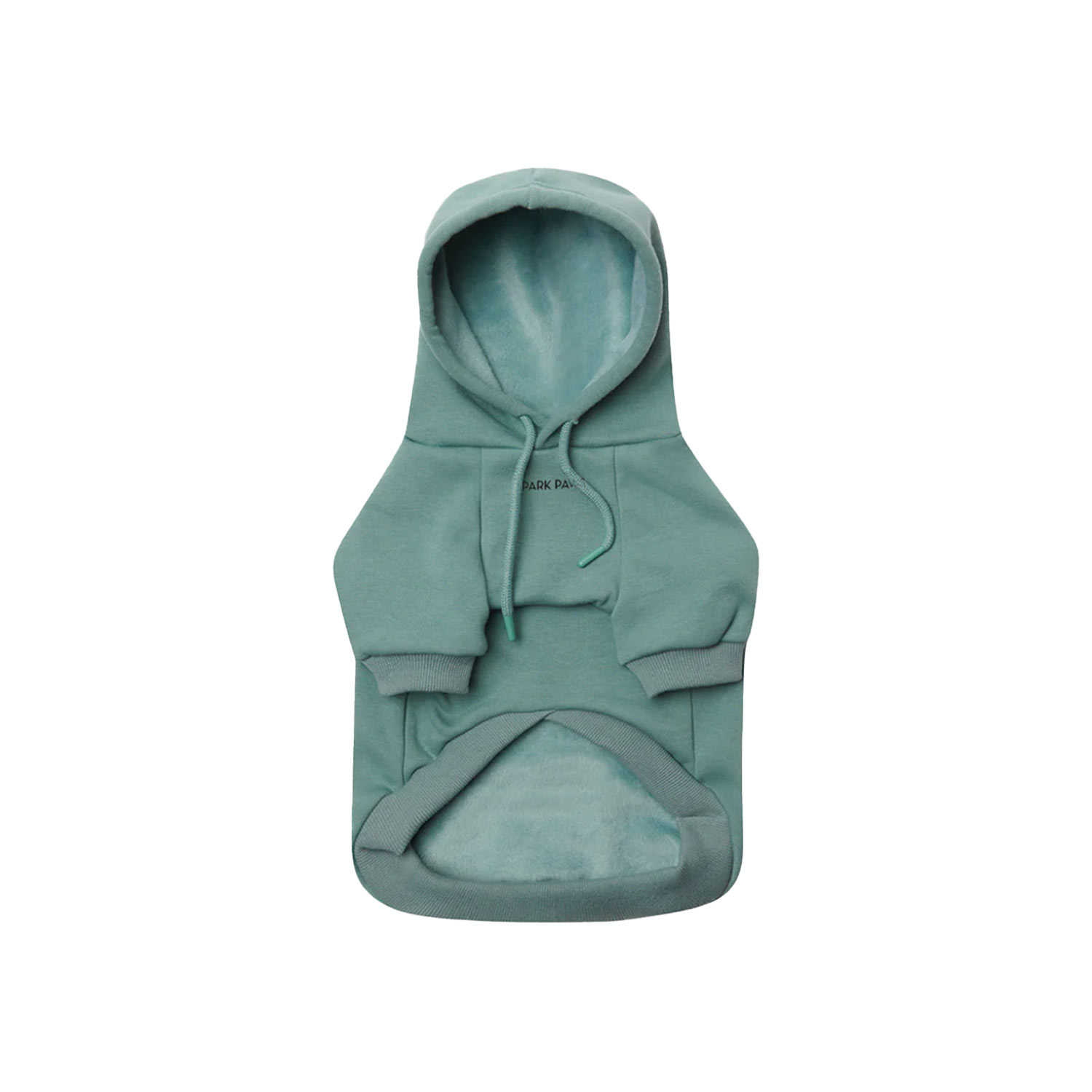 Spark Paws Essential Dog Hoodie Teal Product Photo