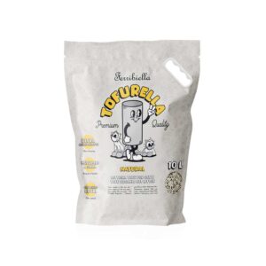 Ferribiella Tofurella Biodegradable Cat Litter Natural 10L