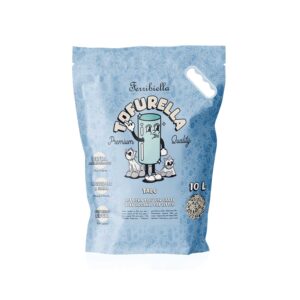 Ferribiella Tofurella Biodegradable Tofu Cat Litter Talc 10L