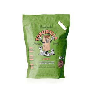 Ferribiella Tofurella Biodegradable Tofu Cat Litter Woody 10L