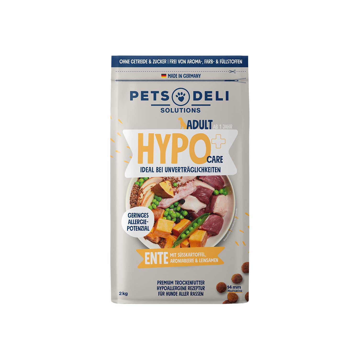 Pets Deli Hypocare Duck with Sweet Potato, Aronia Berry & Linseed Dry Dog Food
