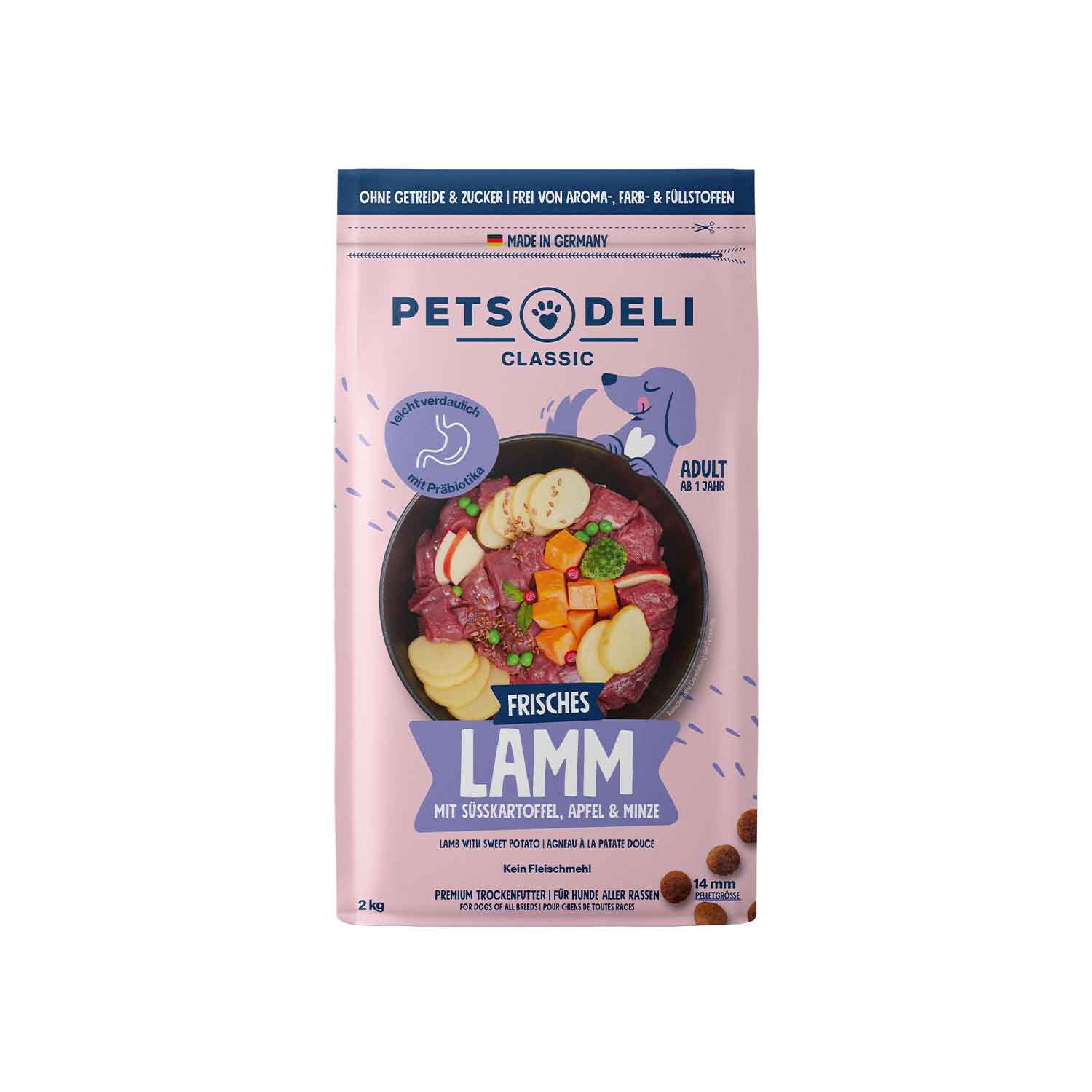Pets Deli Lamb with Sweet Potato & Mint Dry Dog Food